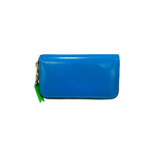 CDG Wallet Super Fluorescent SA410XSF blue [green-orange] studio brillantine toronto canada