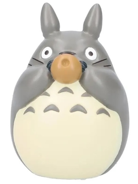 My Neighbour Totoro / Totoro Figure with Ocarina grey