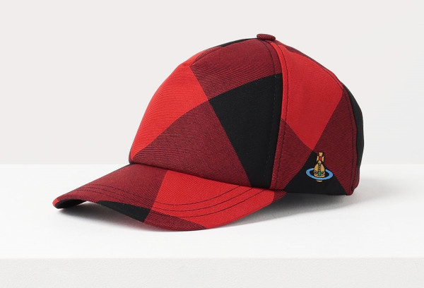 Vivienne Westwood Summer Check Baseball Cap studio brillantine toronto canada