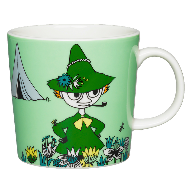 arabia moomin mug snufkin studio brillantine toronto canada