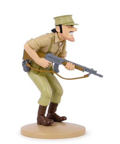 Tintin Figure General Alcazar / Tintin and the Picaros studio brillantine toronto canada