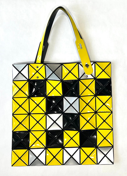 Issey Miyake Bao Bao Lucent Tote Mosaic black-yellow Limited Edition studio brillantine toronto canada