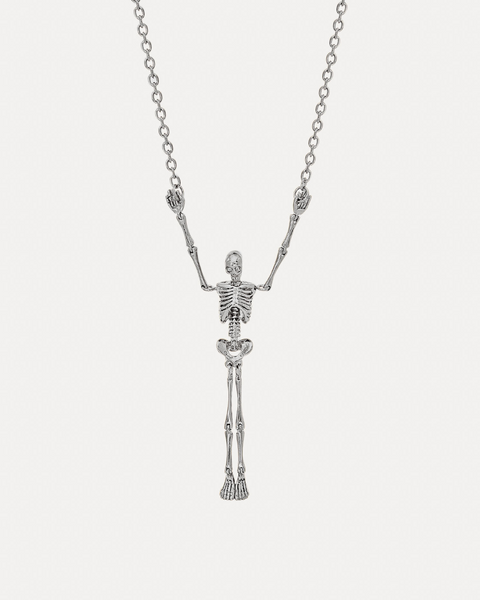 Vivienne Westwood Long Skeleton Necklace platinum studio brillantine toronto canada