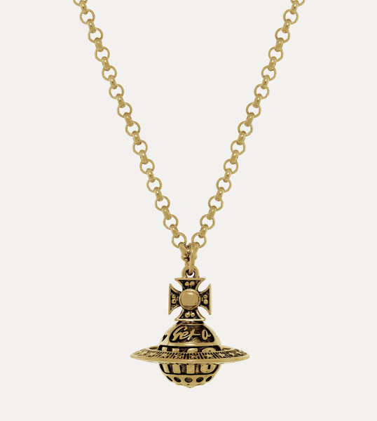 Vivienne Westwood Victorine Pendant Necklace antique gold studio brillantine toronto canada