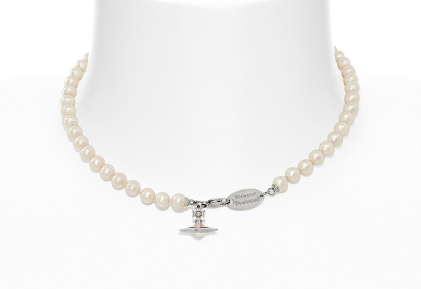 Vivienne Westwood Simonetta Pearl Necklace platinum studio brillantine toronto canada