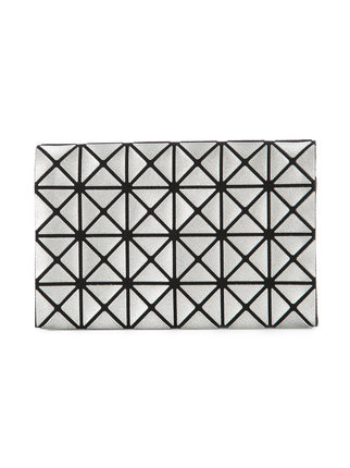 Issey Miyake Bao Bao Oyster Card Case Wallet metallic silver studio brillantine toronto canada