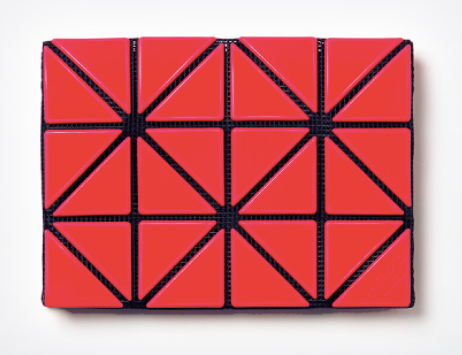 Issey Miyake Bao Bao Card Case Wallet red studio brillantine toronto canada 1
