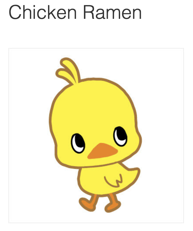Hiyoko-chan [Little-chick] Nissin