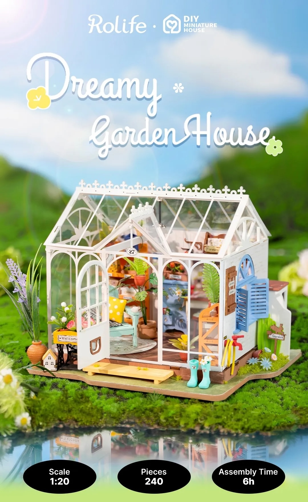 Rolife Dreamy Garden House