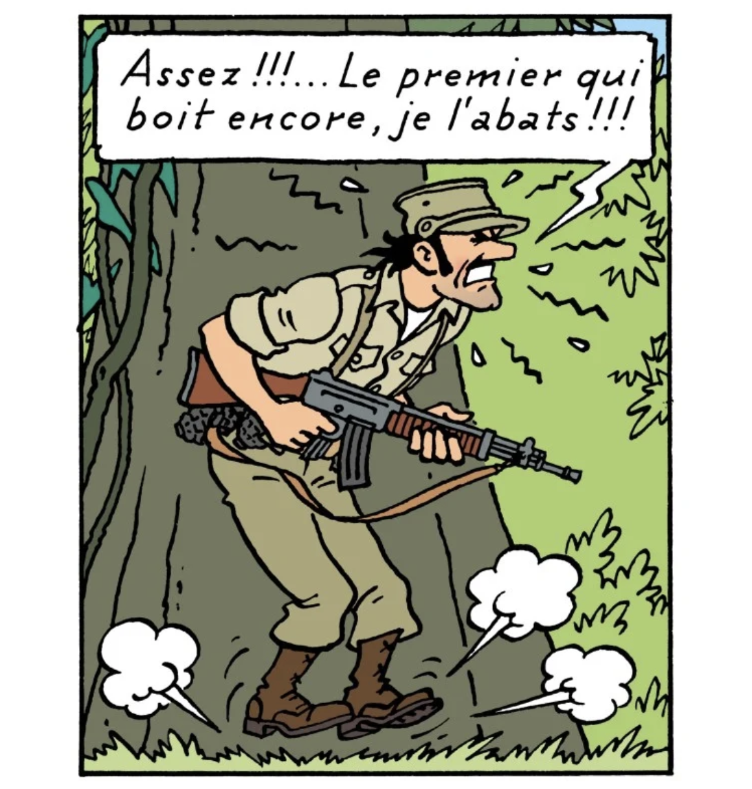 Tintin Figure General Alcazar