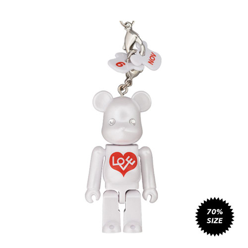 Bearbrick LOVE by Alexander Girard Keychain - STUDIO BRILLANTINE