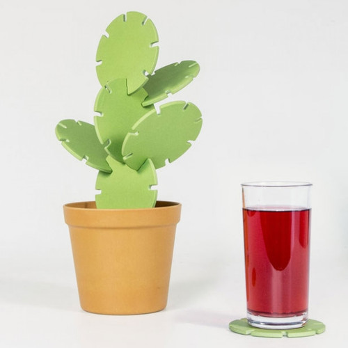 Cactus Coasters STUDIO BRILLANTINE DESIGN SHOP