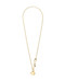 Vivienne Westwood Piggy with Orb Pendant gold b