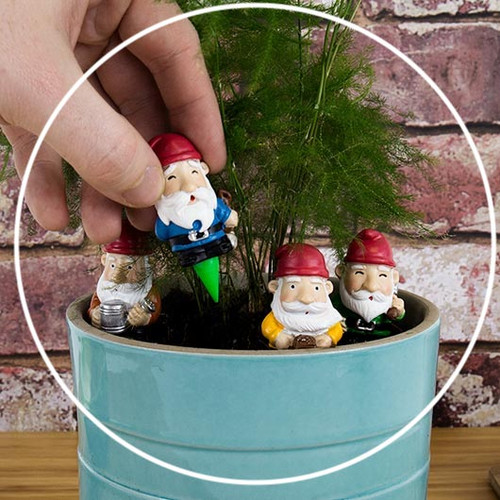 Mini Plant Pot Gnomes / Set of 4 STUDIO BRILLANTINE DESIGN SHOP