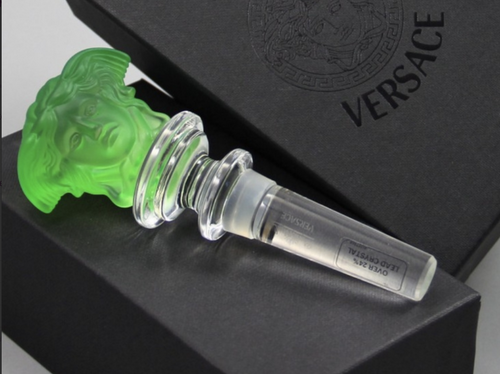Versace X Rosenthal Medusa Wine Bottle Stopper