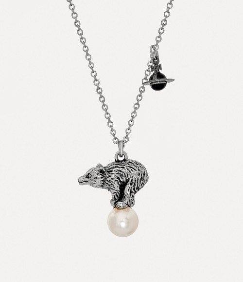 Vivienne Westwood Otho Orb Necklace in Metallic | Lyst