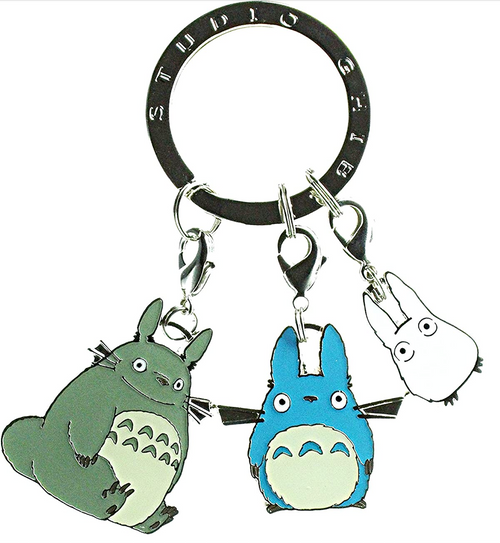 My Neighbour Totoro Enamel Figures Key Ring