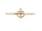 vivienne westwood jack tie clip gold tone