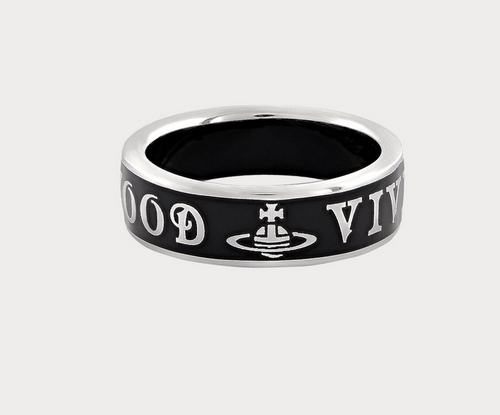 Vivienne Westwood Conduit Street Ring / Sterling Silver