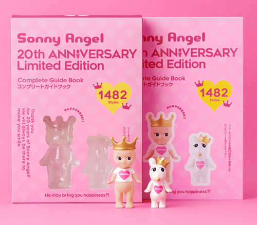ソニーエンジェル　20周年記念　コンプリートガイドブック Sonny Angel 20th Anniversary Guide Book + Figures / Limited
