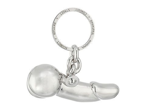 Vivienne Westwood Penis Whistle Keyring with Orb Charm