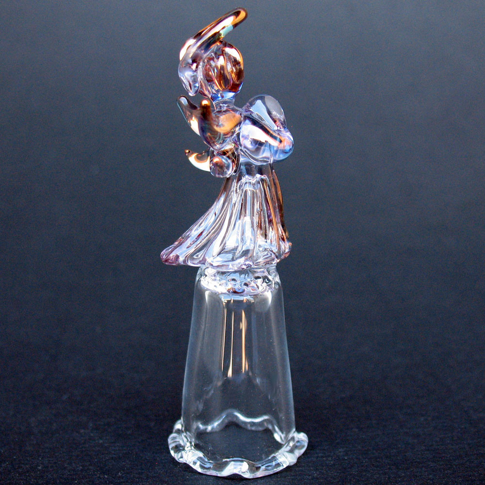 Hand Blown Glass Angel Thimble - Prochaska Gallery
