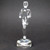 Marathon Runner Trophy Award Male Sculpture Marathoner Trophies