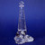 Hand Blown Glass Lighthouse Crystal Sculpture