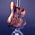 Hand Blown Glass Guitar