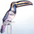 Hand Blown Glass Toucan