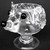 Hedgehog Coffee Mug Hand Blown Crystal Wine Glass