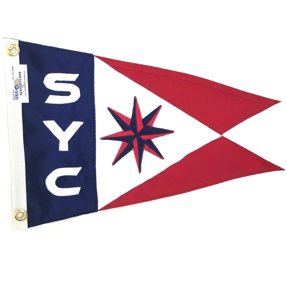 Custom Sewn Personalized Flags Sewn Boat Burgee Custom Sewn Company