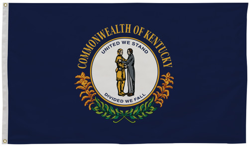 Kentucky State Flag 12" x 18"