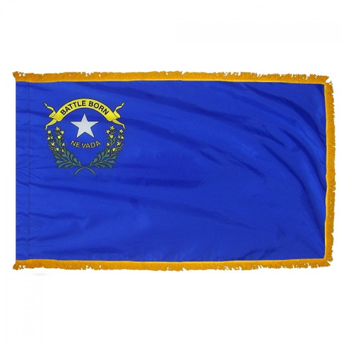 Nevada State Flag Indoor Fringe 3' x 5'