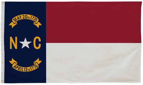 North Carolina State Flag 12" x 18'