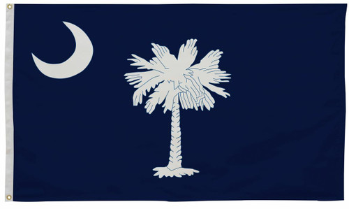 South Carolina State Flag 12" x 18"