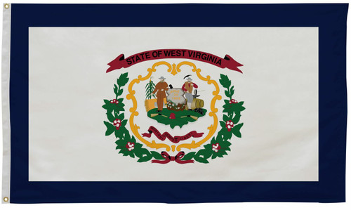 West Virginia State Flag 5' x 8'