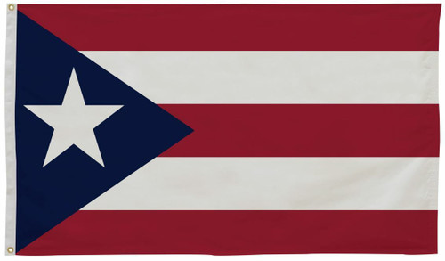 Puerto Rico Flag 6' x 10' Printed Nylon