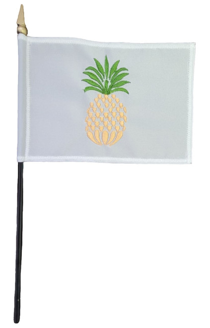New Member Yacht Club Pineapple Stick Flag