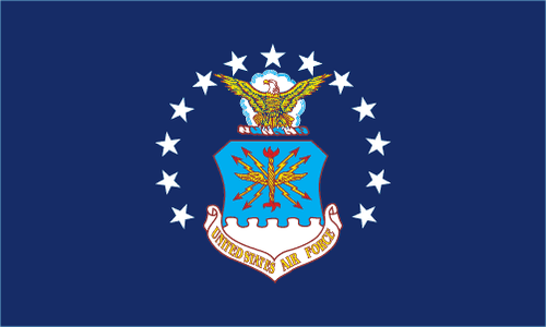 Air Force Flag Printed Nylon