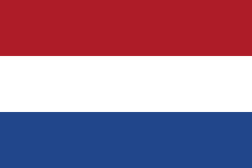 Netherlands Flag Printed Nylon