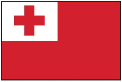 Tonga Flag Printed Nylon