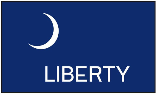 Fort Moultrie Historic American Liberty Flag 3' x 5' Printed Nylon