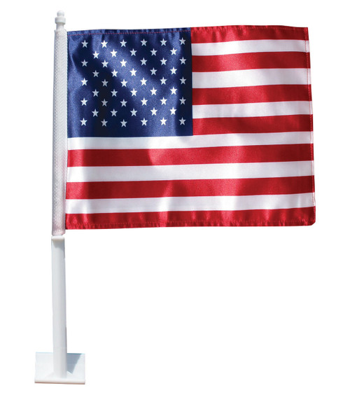 US Car Window Flag