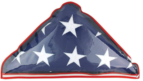 Plastic Memorial Case for Interment Flag