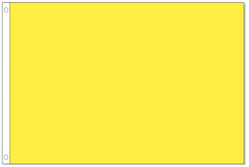 Yellow Solid Color 12" x 18" Flag