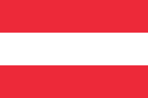 Austria Flag Printed Nylon