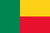 Benin Flag Printed Nylon