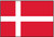 Denmark Flag Printed Nylon