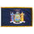 New York State Flag Indoor Fringe 3' x 5'